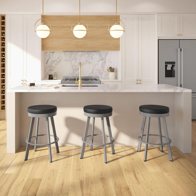 Brayden Studio® Jamieson Swivel Bar & Counter Stool & Reviews Wayfair